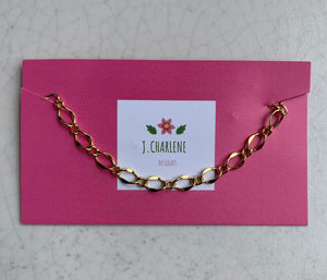 Dainty gold chain bracelets ✨⚡️